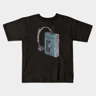 Vintage Walkman Kids T-Shirt